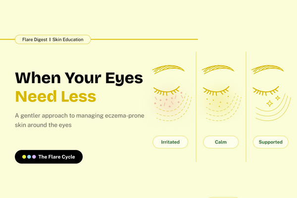 How to Calm Eczema Around the Eyes